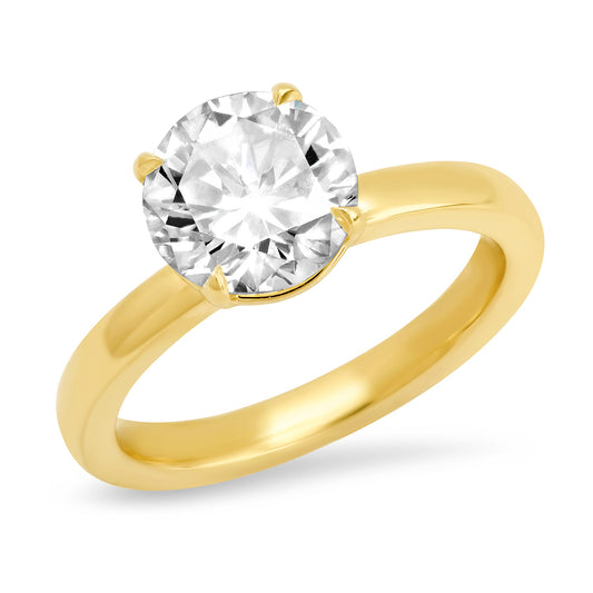 Sold - 2.05 Carat Round Brilliant Cut Engagement Ring