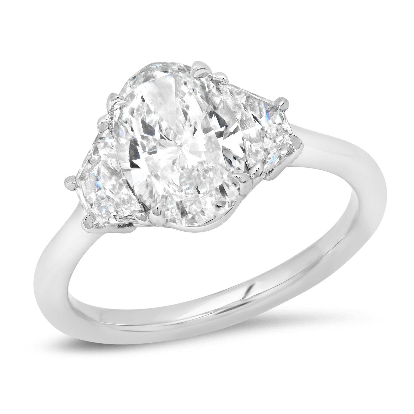 Sold - 2.01 Carat Oval Cut Engagement Ring