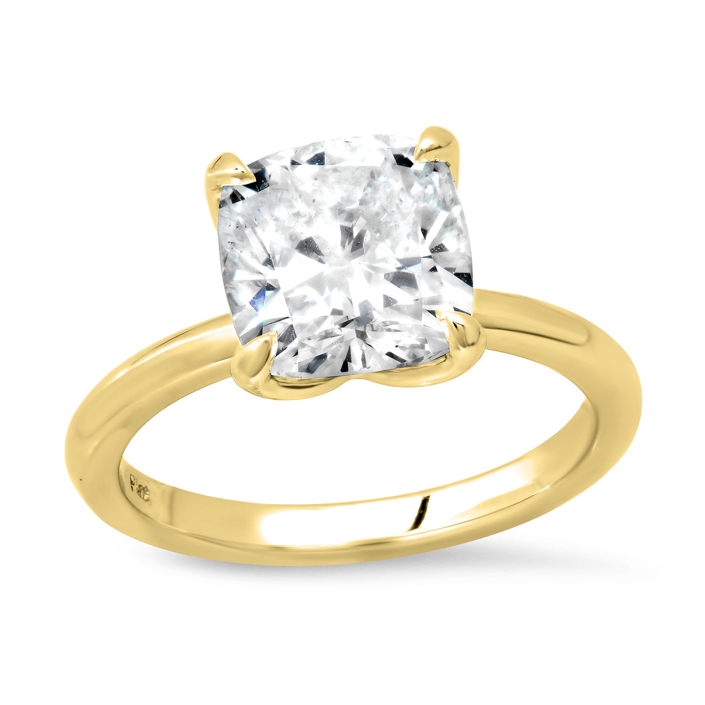 Sold - 3.00 Carat Cushion Cut Engagement RingSold - 3.00 Carat Cushion Cut Engagement Ring