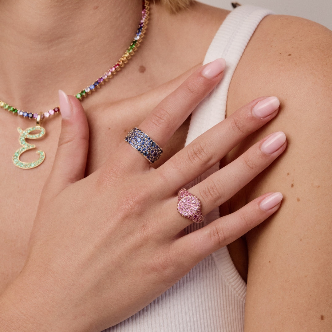 Blue Sapphire Cigar Band