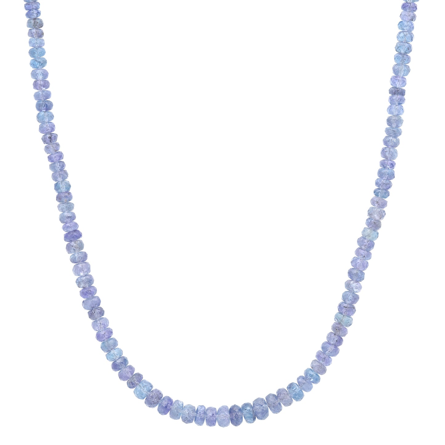 Tanzanite Beaded Necklace