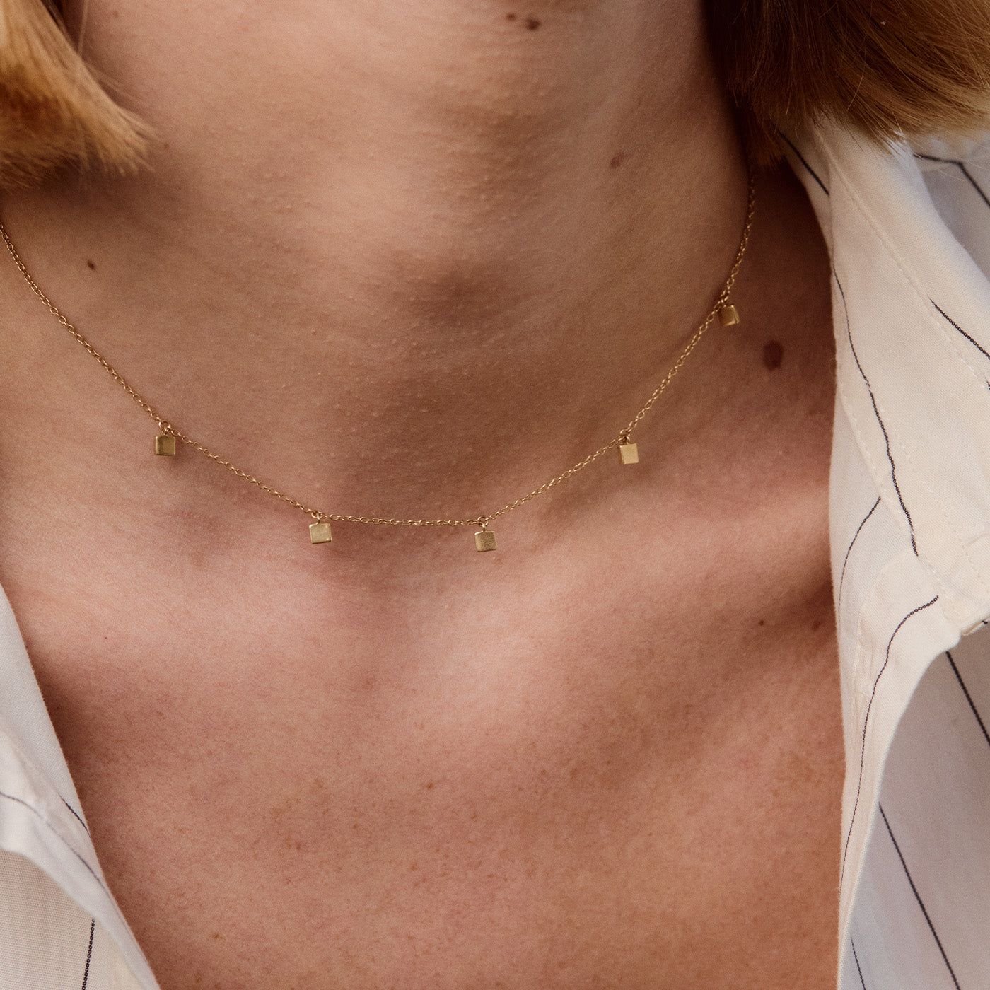 Mini Square Necklace