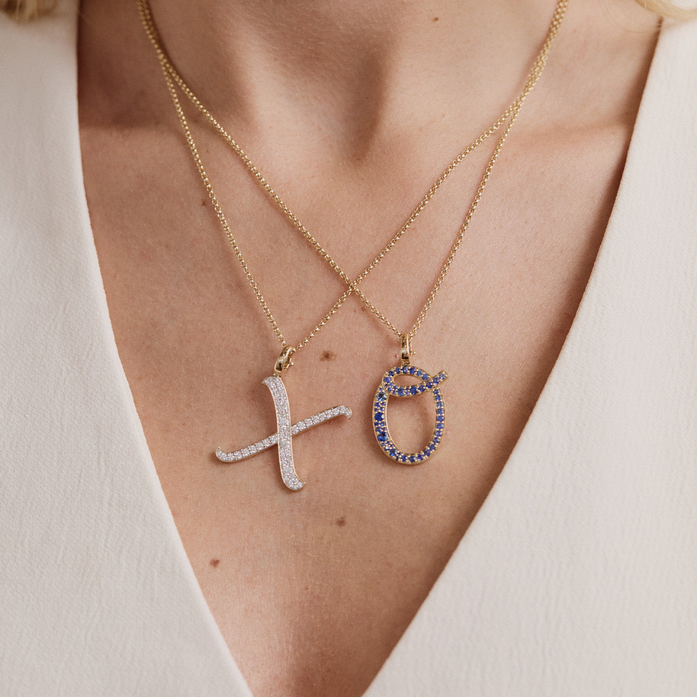 Letter X Pendant