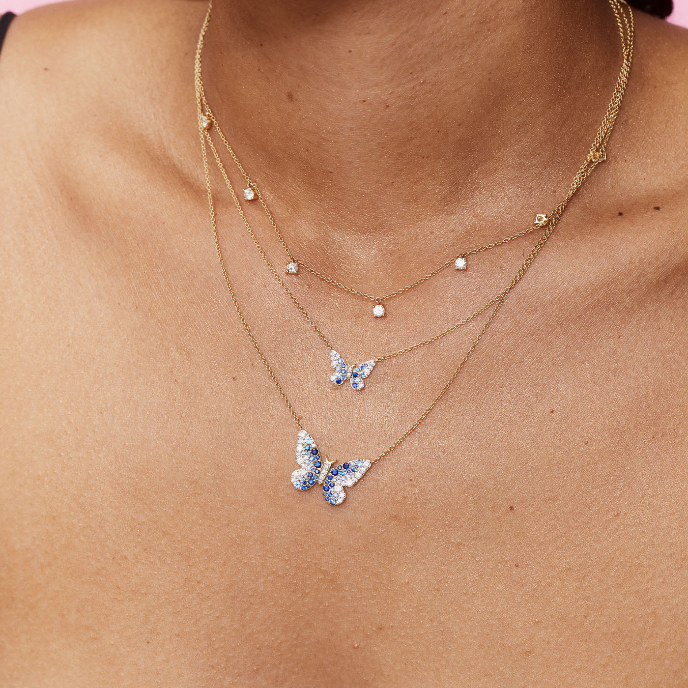 Diamond Charm Necklace