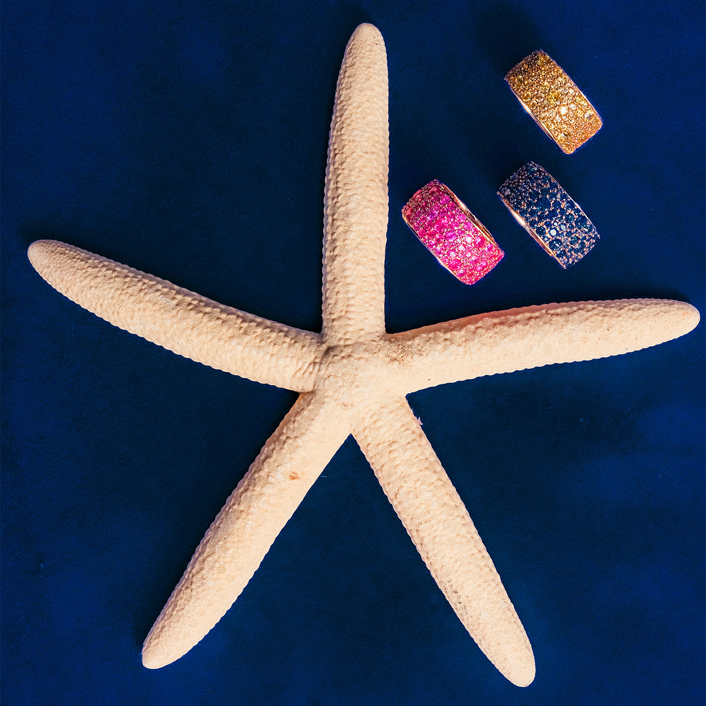 Blue Sapphire Cigar Band