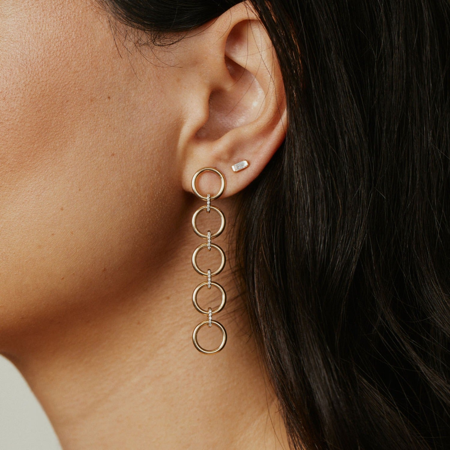 Five Loop Earrings