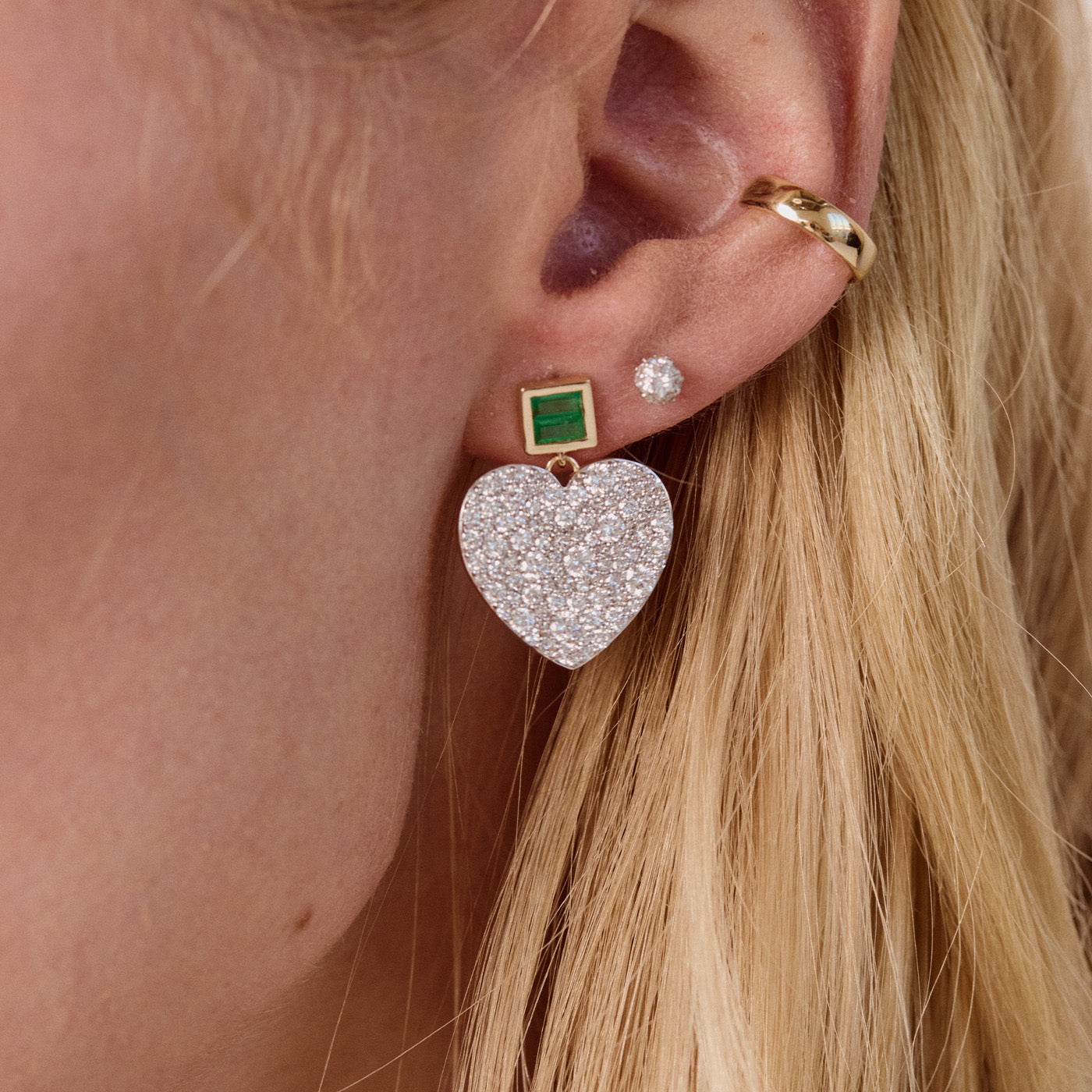 Mini Diamond Orb Studs