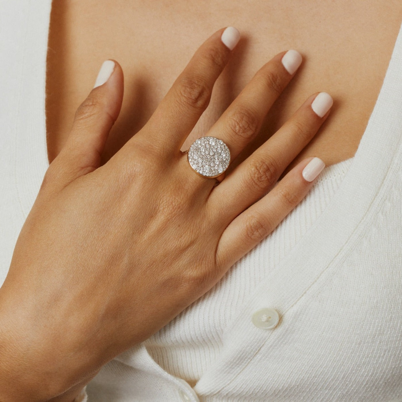 Diamond Sunshine Ring