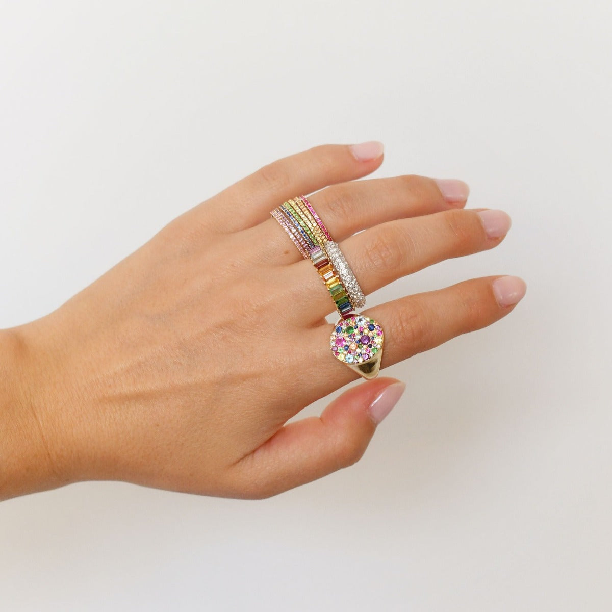 Tsavorite Eternity Band