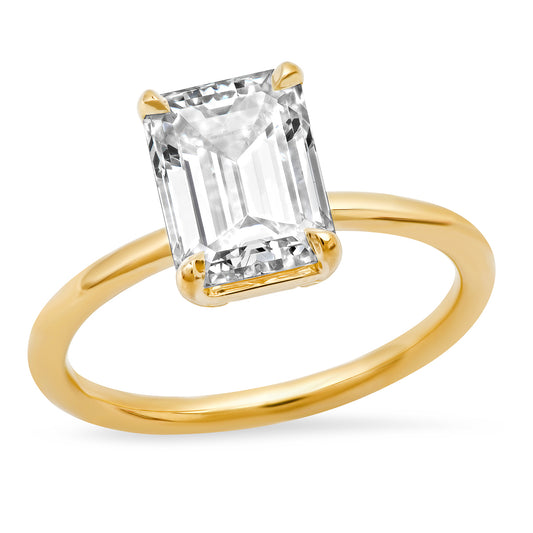 Sold - 2.50 Carat Emerald Cut Engagement Ring