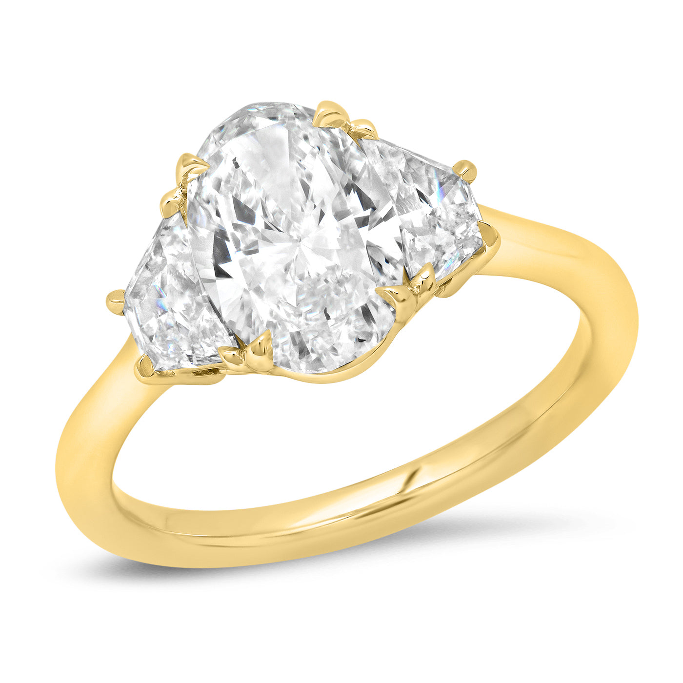 Sold - 2.01 Carat Oval Cut Engagement Ring