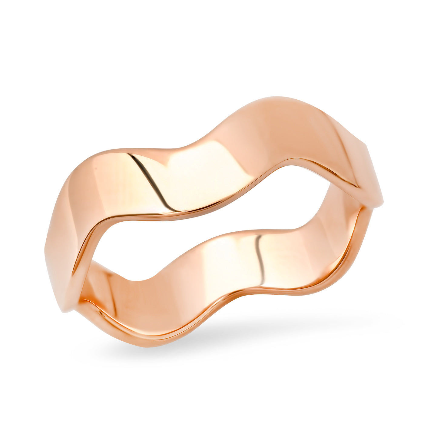 14K Rose Gold Gold Form Band