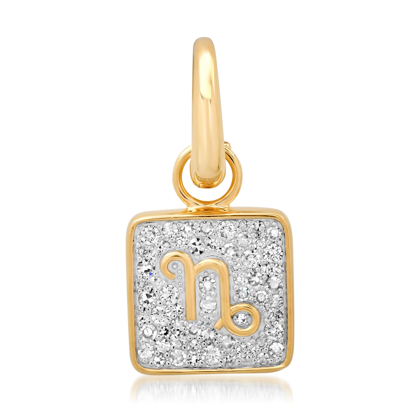 14K Yellow Gold Capricorn Pendant