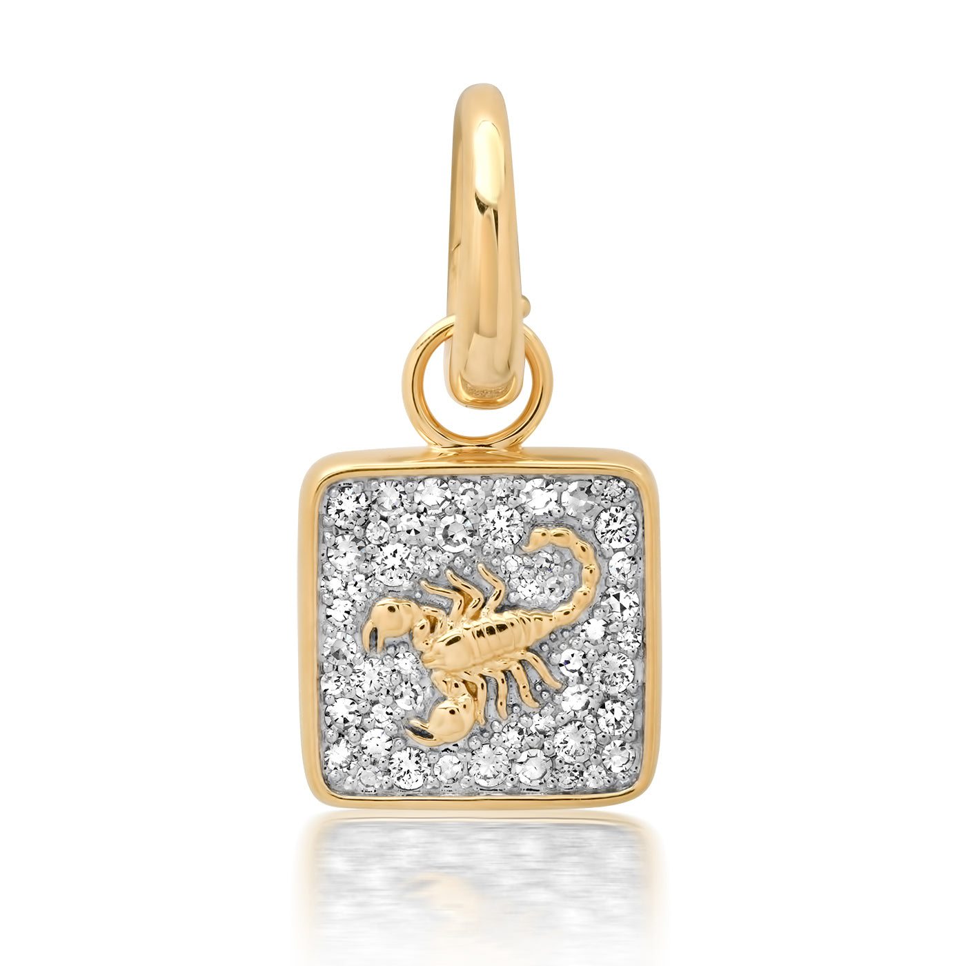 14K Yellow Gold Scorpio Pendant