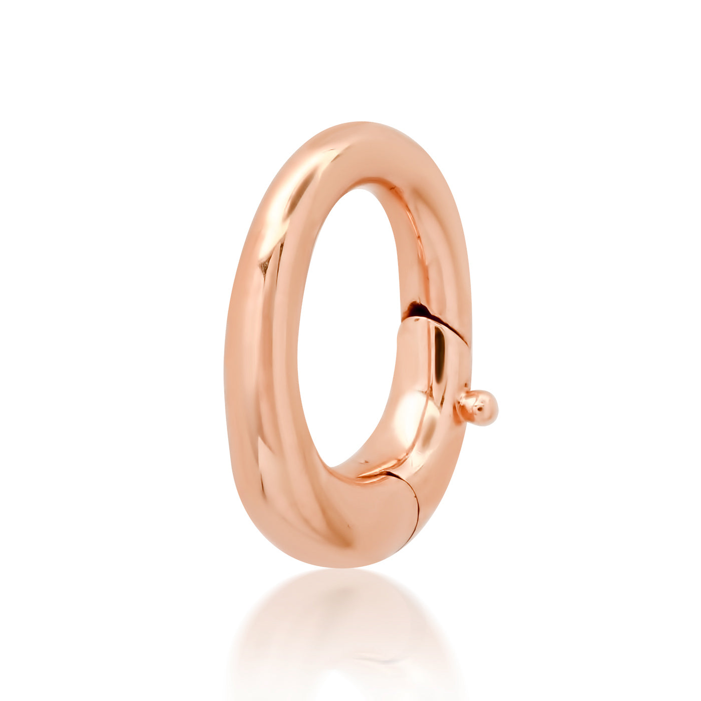 14K Rose Gold Pendant Enhancer