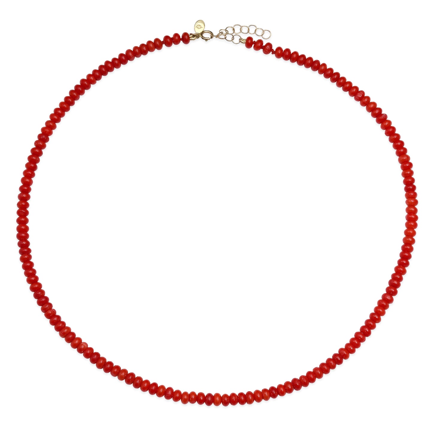 Coral Beaded Necklace
