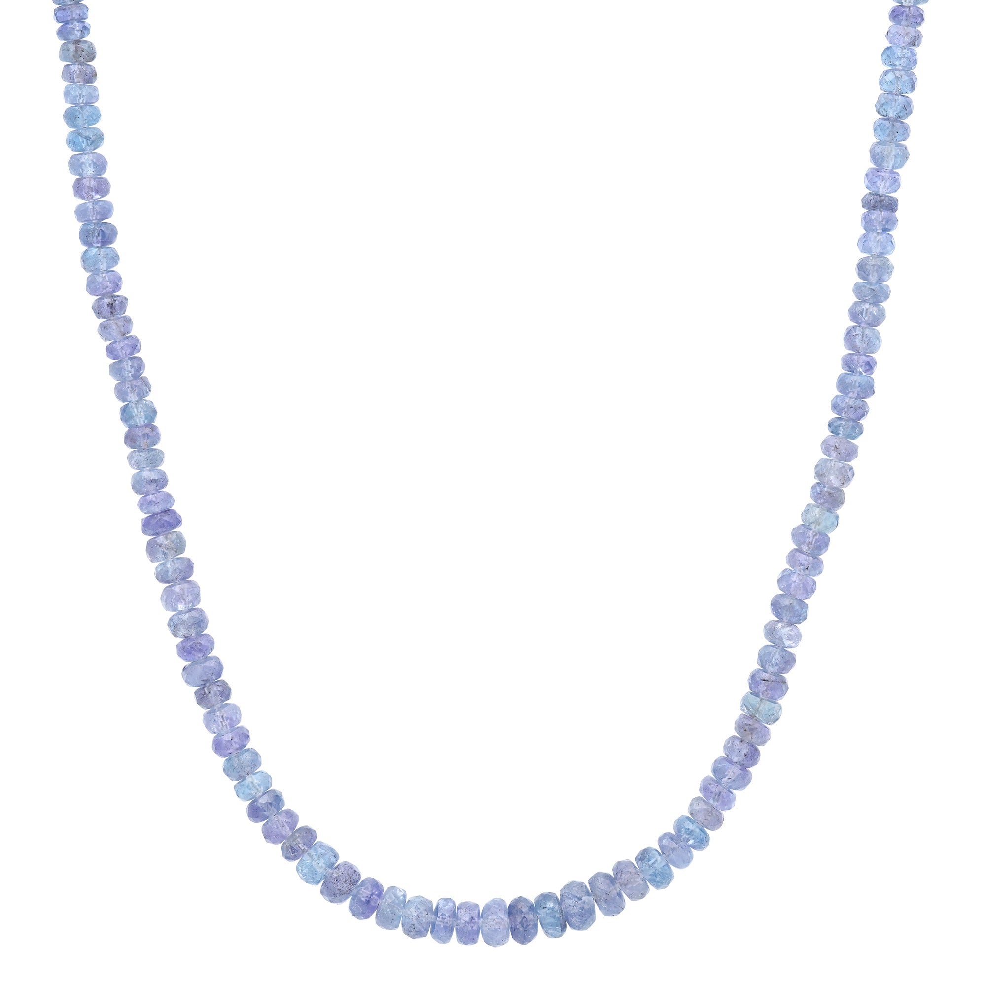 Tanzanite Beaded Necklace