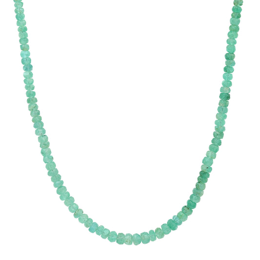 Emerald Beaded Necklace