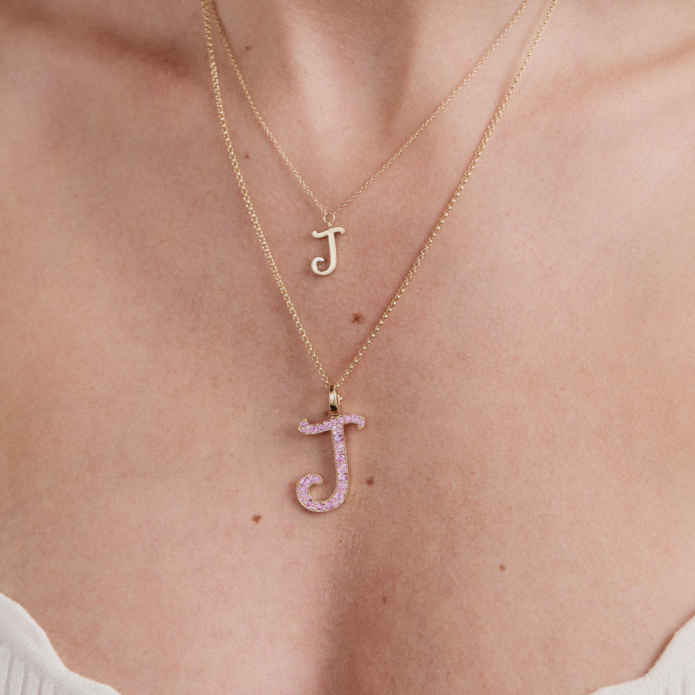 Letter J Pendant