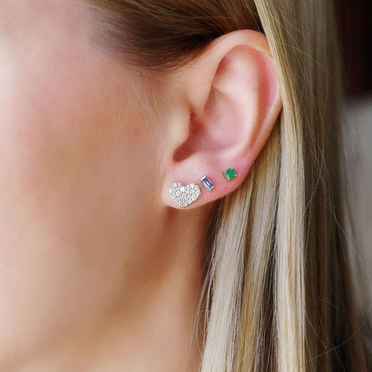 Emerald Studs